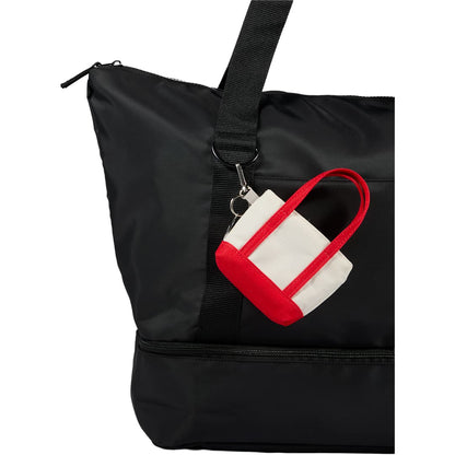 Front View of Red Mini Tote Bag Charm
