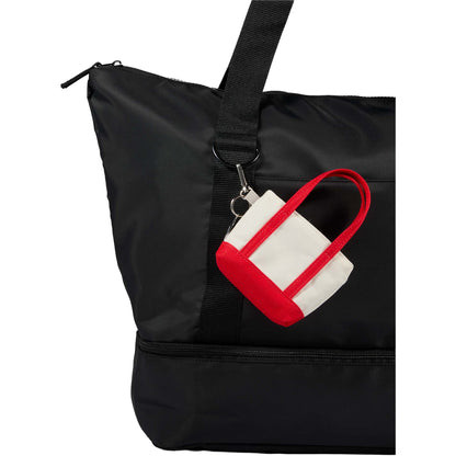 Front View of Red Mini Tote Bag Charm