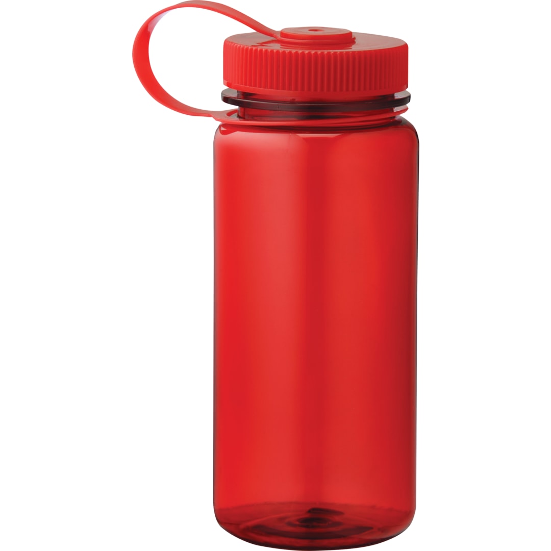 Front View of Red Montego 21oz Sports Bottle plain