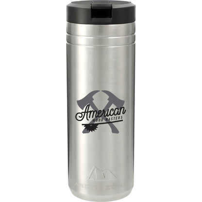 Front View of Silver Arctic Zone® Titan Thermal HP® Tumbler 24oz