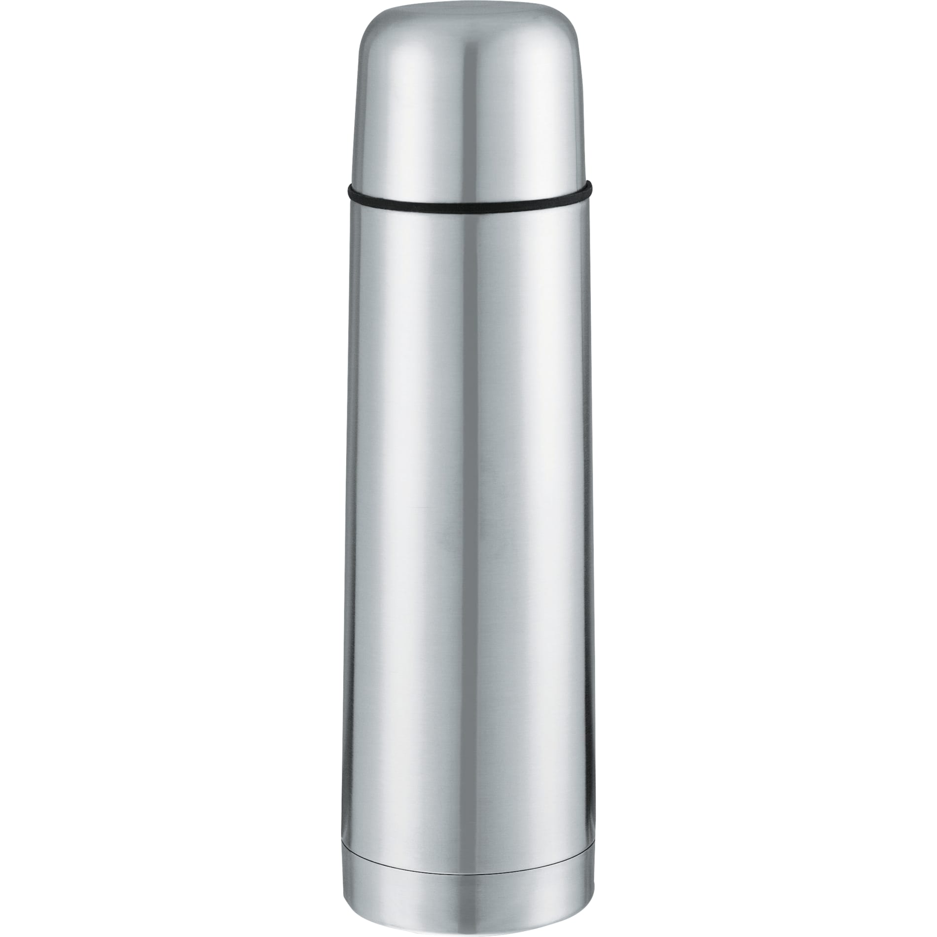 Front View of Silver Bullet 16.9oz Vacuum Bottle plain
