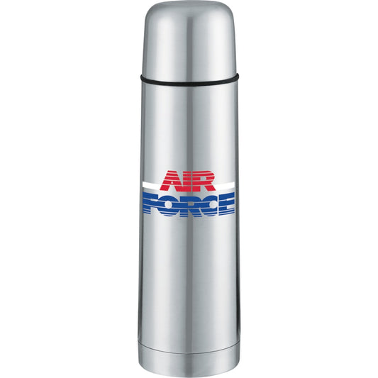 Front View of Silver Bullet 16.9oz Vacuum Bottle