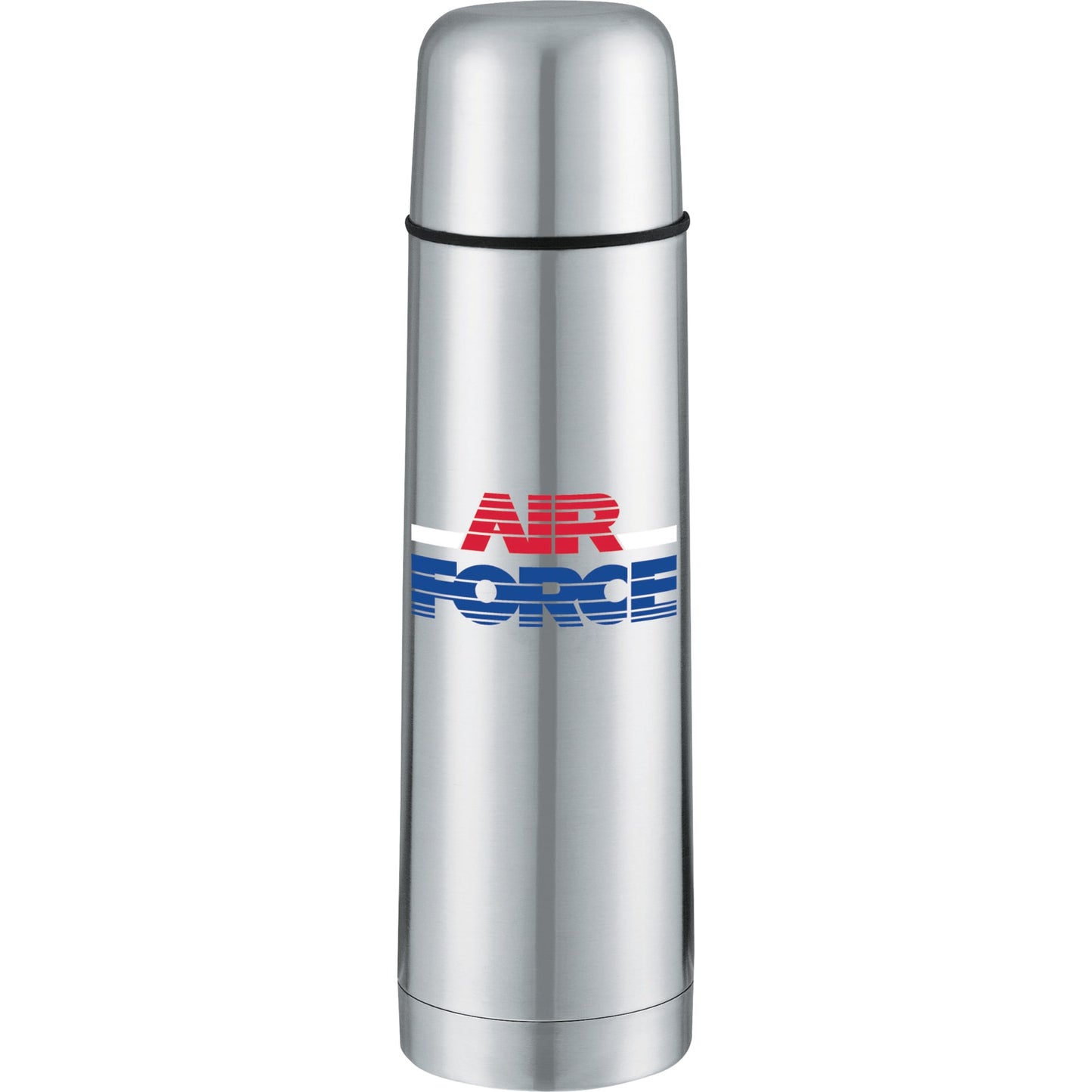 Front View of Silver Bullet 16.9oz Vacuum Bottle