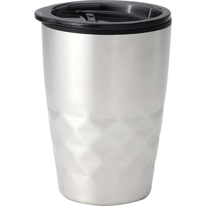 Front View of Silver Kappa 12oz Tumbler plain
