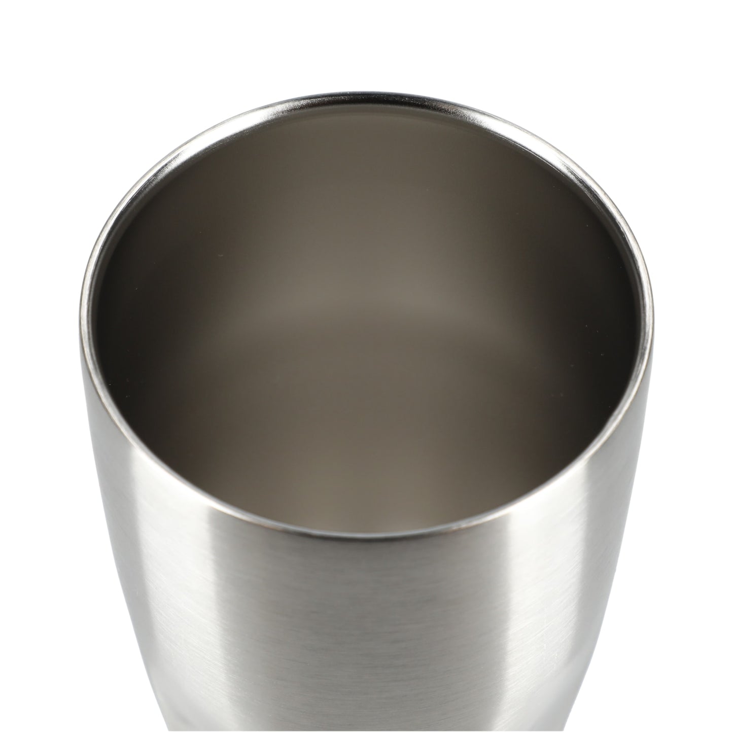 Front View of Silver Victor Recycled Vacuum Insulated Tumbler 20oz plain