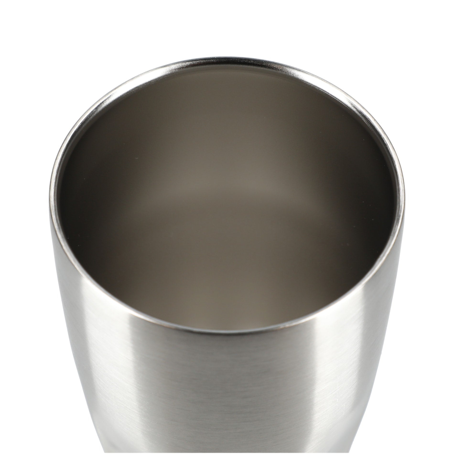 Front View of Silver Victor Recycled Vacuum Insulated Tumbler 20oz plain