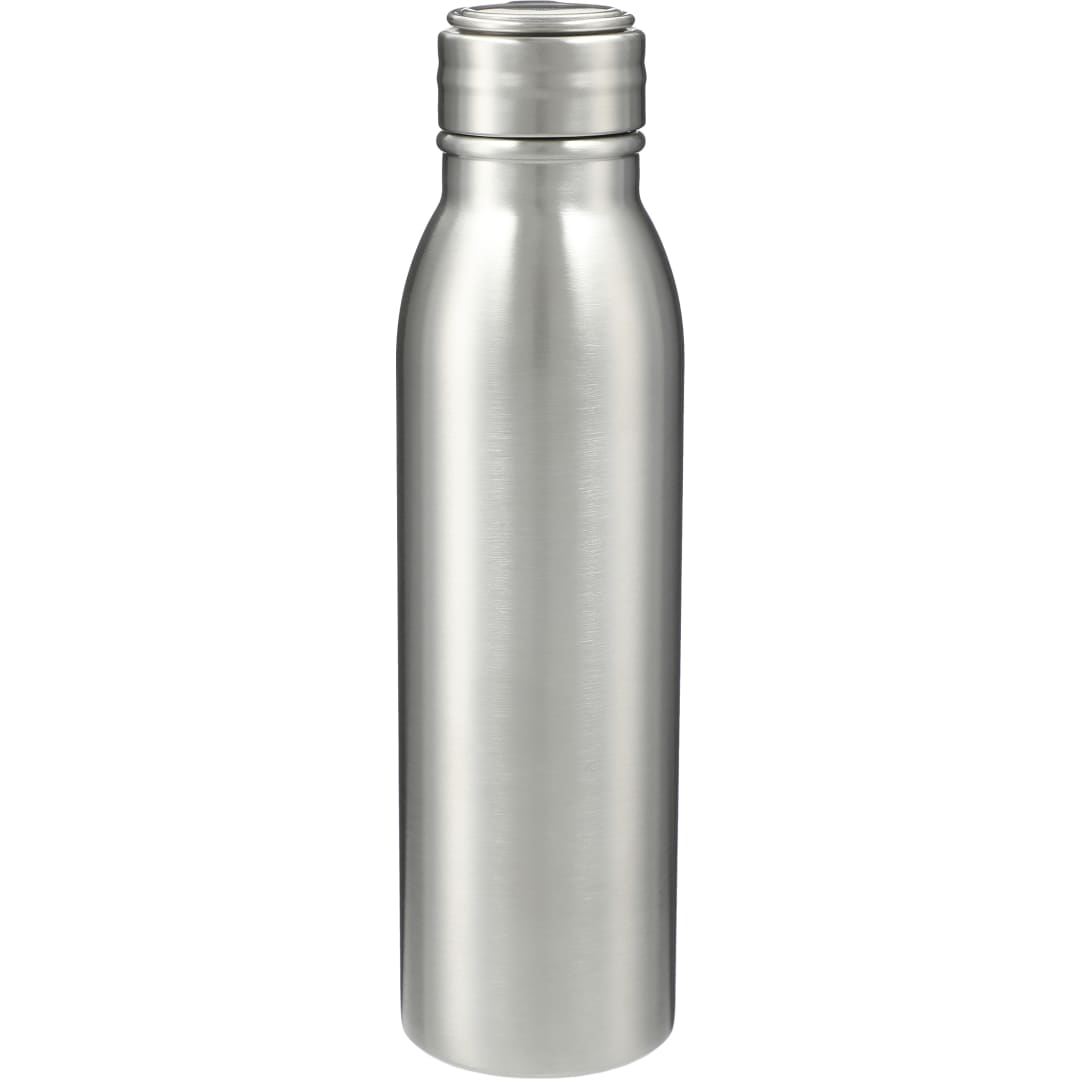 Front View of Silver Vida 24oz Stainless Steel Bottle plain