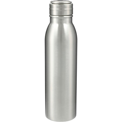 Front View of Silver Vida 24oz Stainless Steel Bottle plain