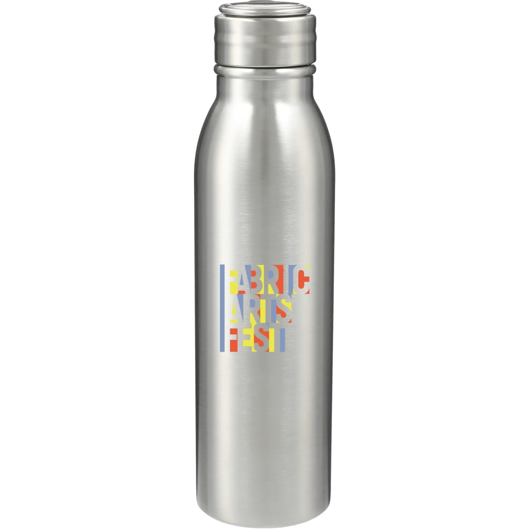 Front View of Silver Vida 24oz Stainless Steel Bottle