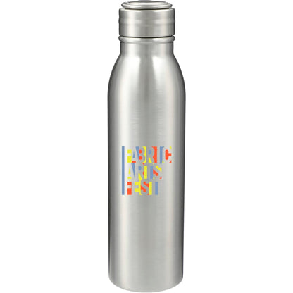 Front View of Silver Vida 24oz Stainless Steel Bottle