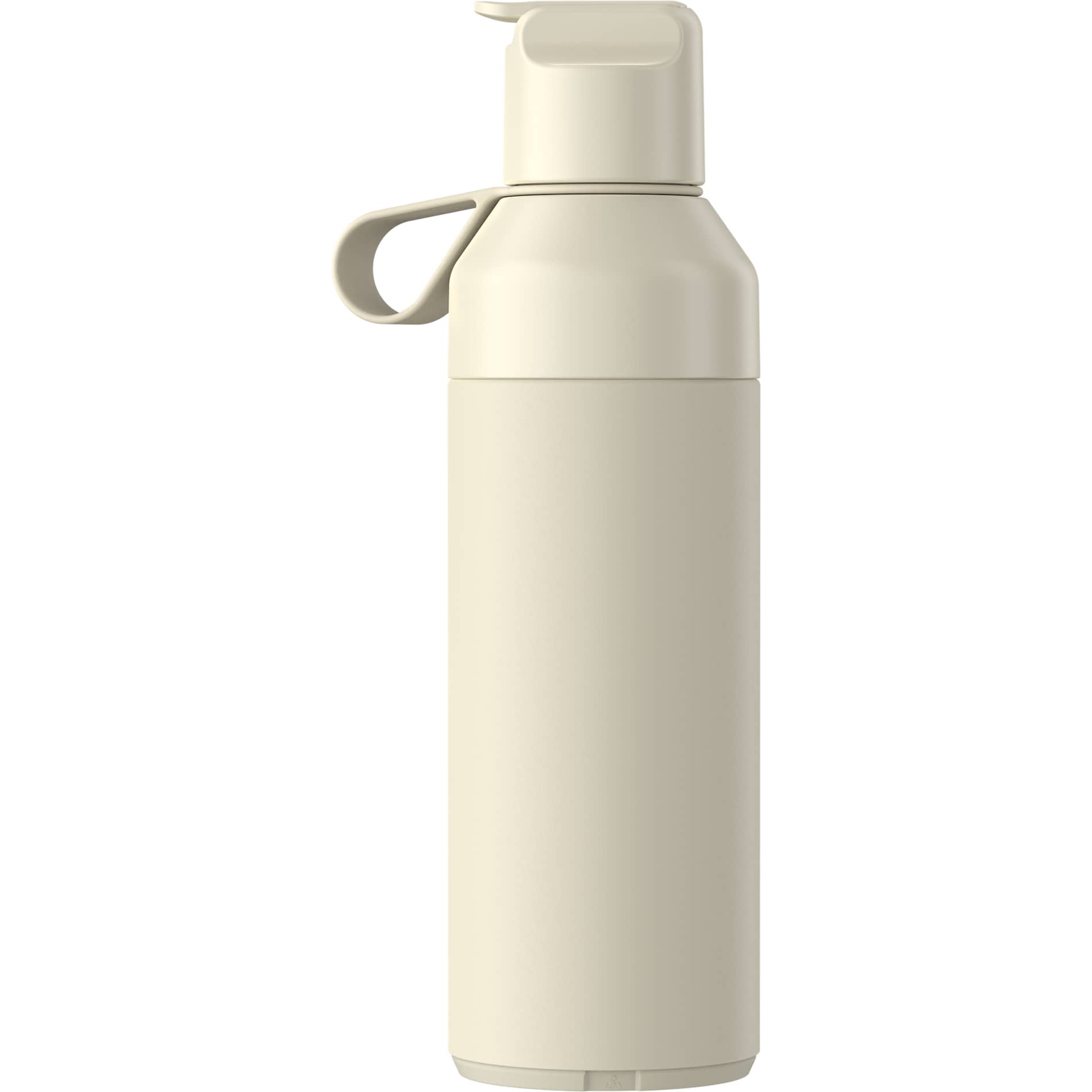 Front View of Tan Ocean Bottle Go Sports Bottle  500ml plain
