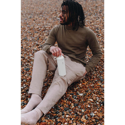 Front View of Tan Ocean Bottle Original 500ml