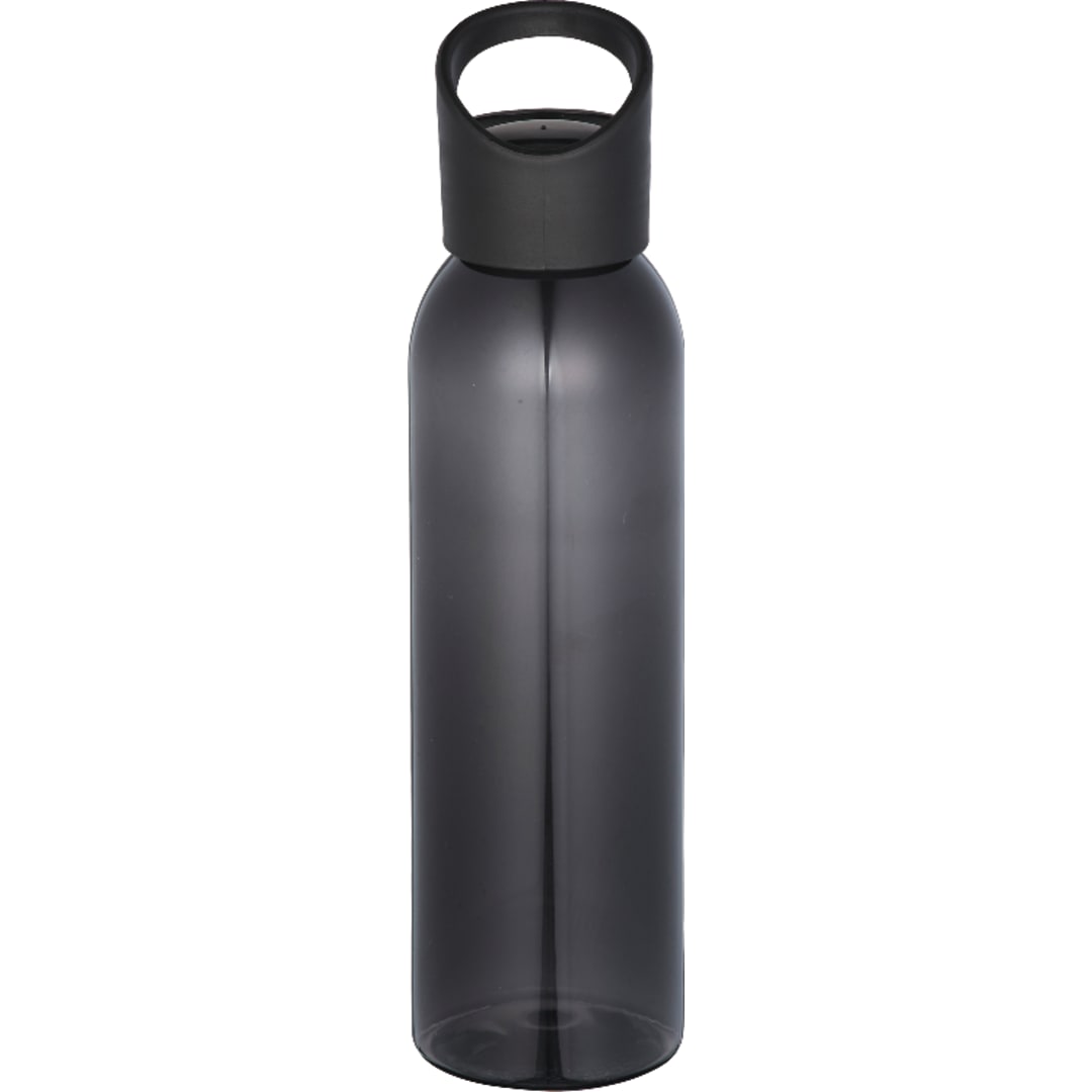 Front View of Translucent Black (TBK) Casanova 22oz Tritan Sports Bottle plain