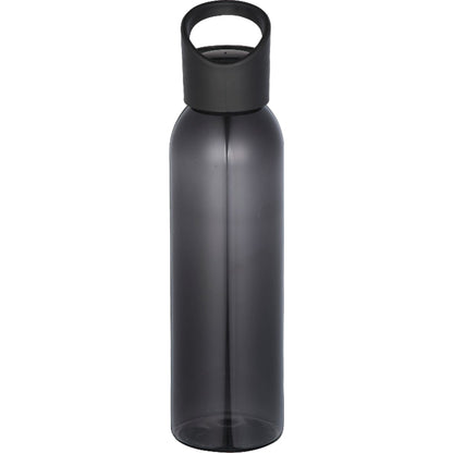 Front View of Translucent Black (TBK) Casanova 22oz Tritan Sports Bottle plain