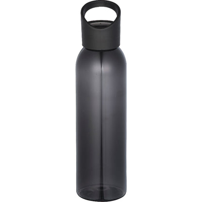 Front View of Translucent Black (TBK) Casanova 22oz Tritan Sports Bottle plain