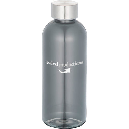 Front View of Translucent Black (TBK) Elixir 20oz Tritan Sports Bottle