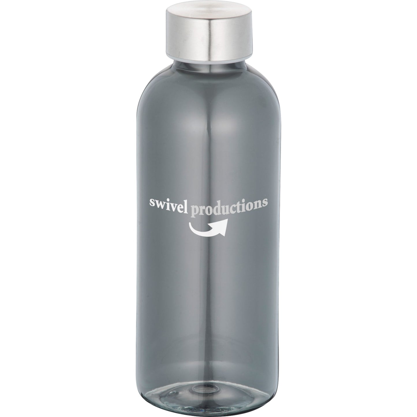 Front View of Translucent Black (TBK) Elixir 20oz Tritan Sports Bottle