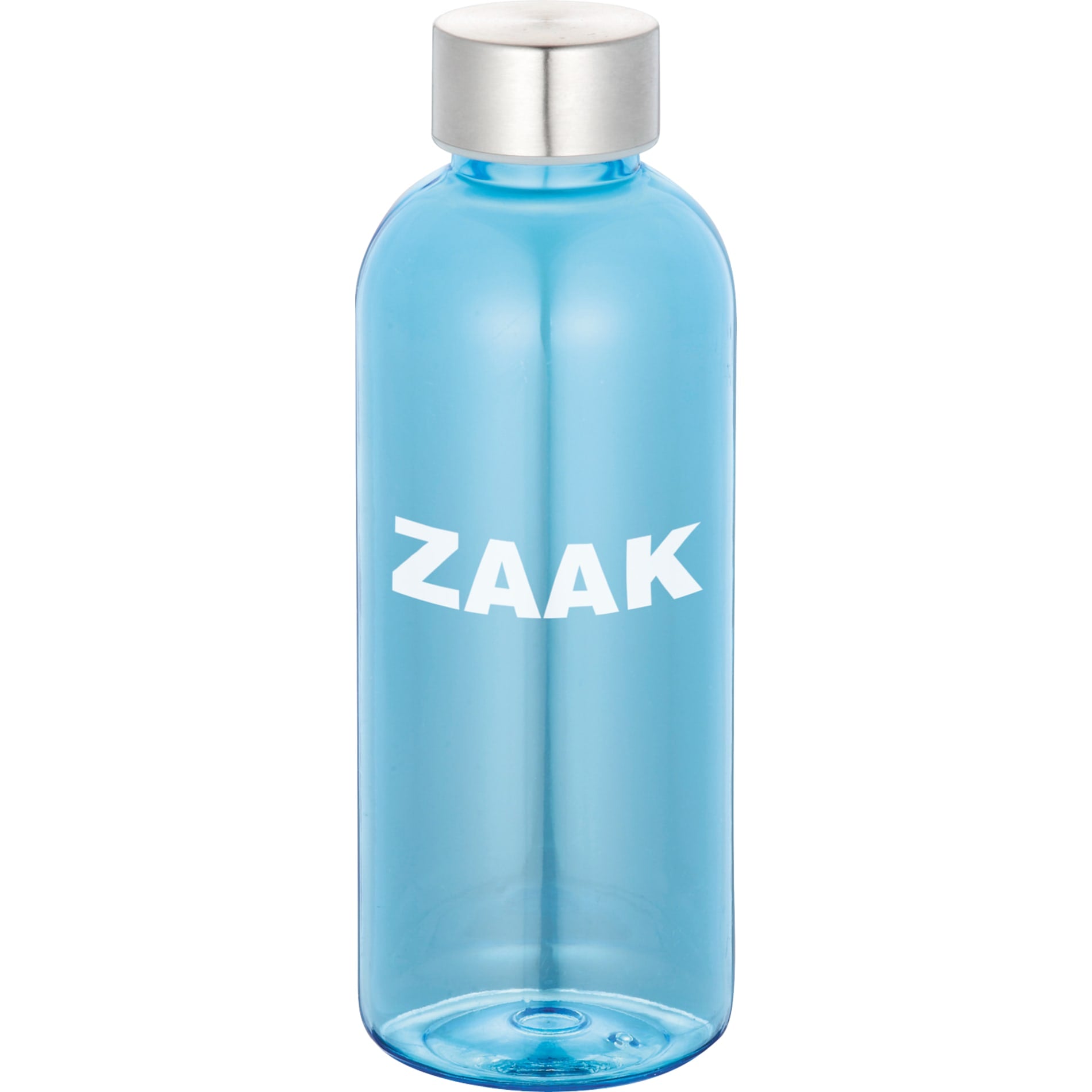 Front View of Translucent Royal Blue (TRBL) Elixir 20oz Tritan Sports Bottle