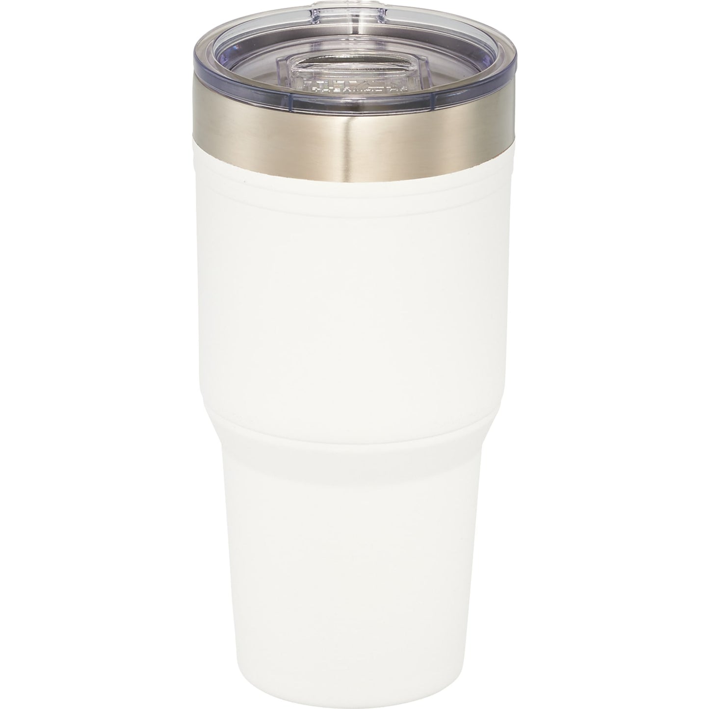 Front View of White Arctic Zone® Titan Thermal HP® Copper Tumbler 30oz plain
