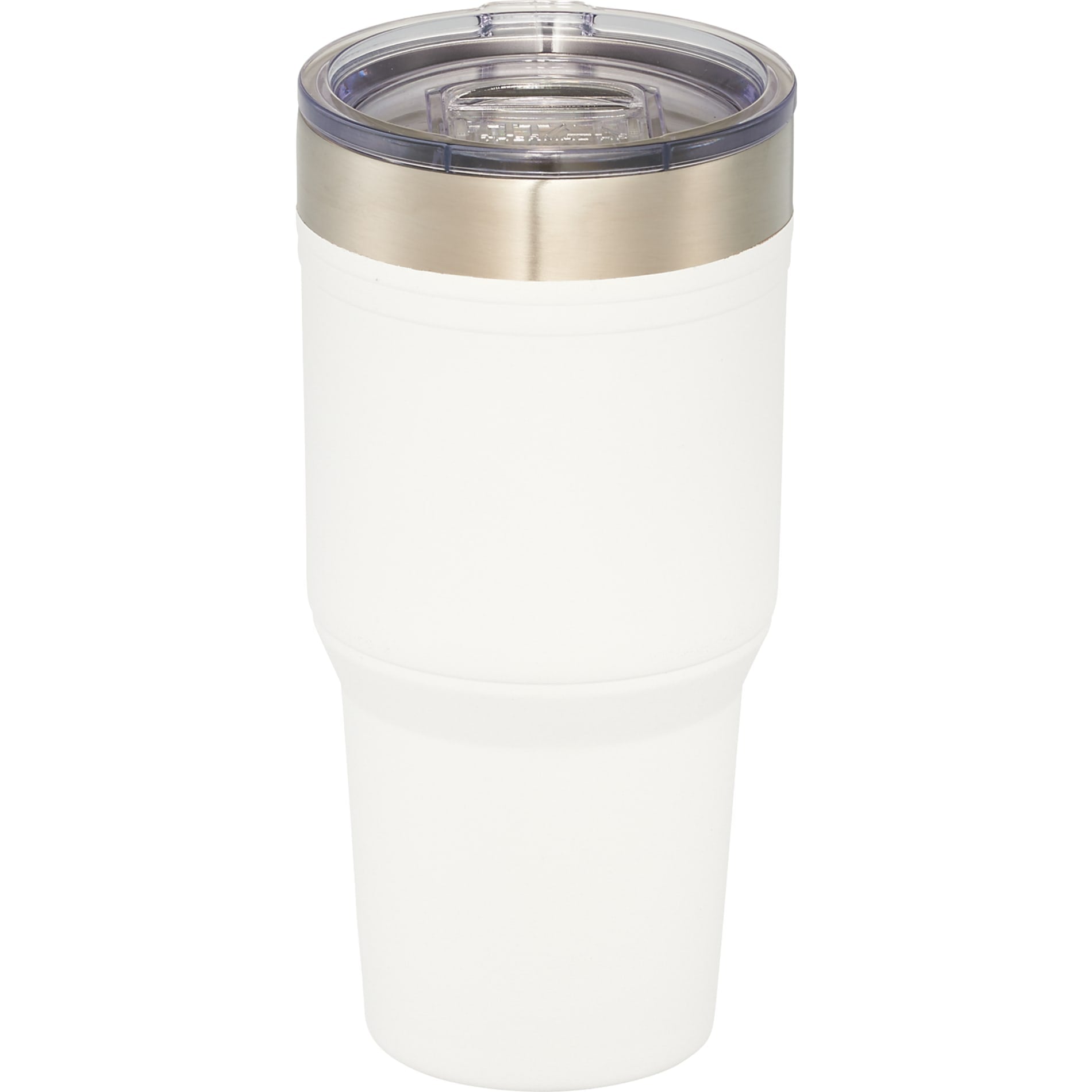 Front View of White Arctic Zone® Titan Thermal HP® Copper Tumbler 30oz plain