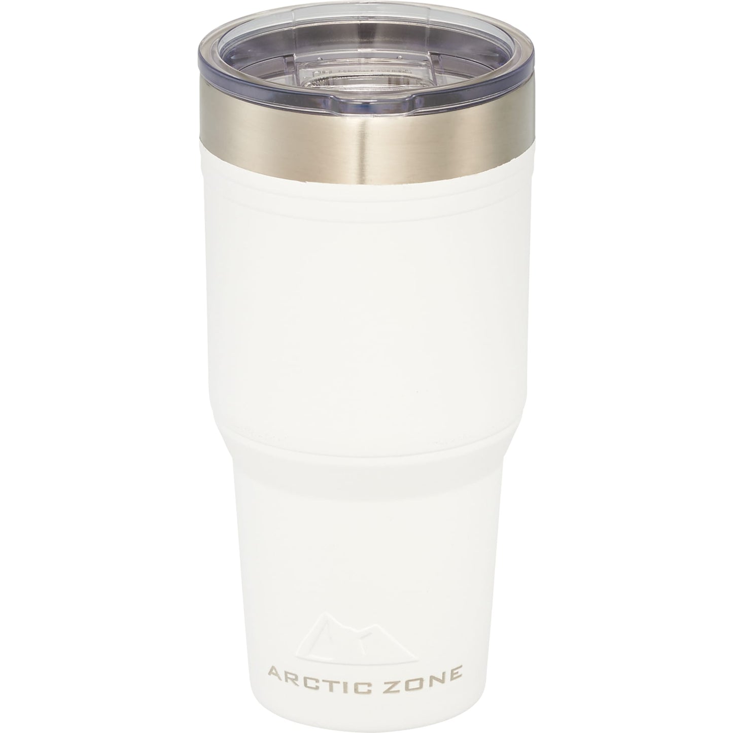Front View of White Arctic Zone® Titan Thermal HP® Copper Tumbler 30oz