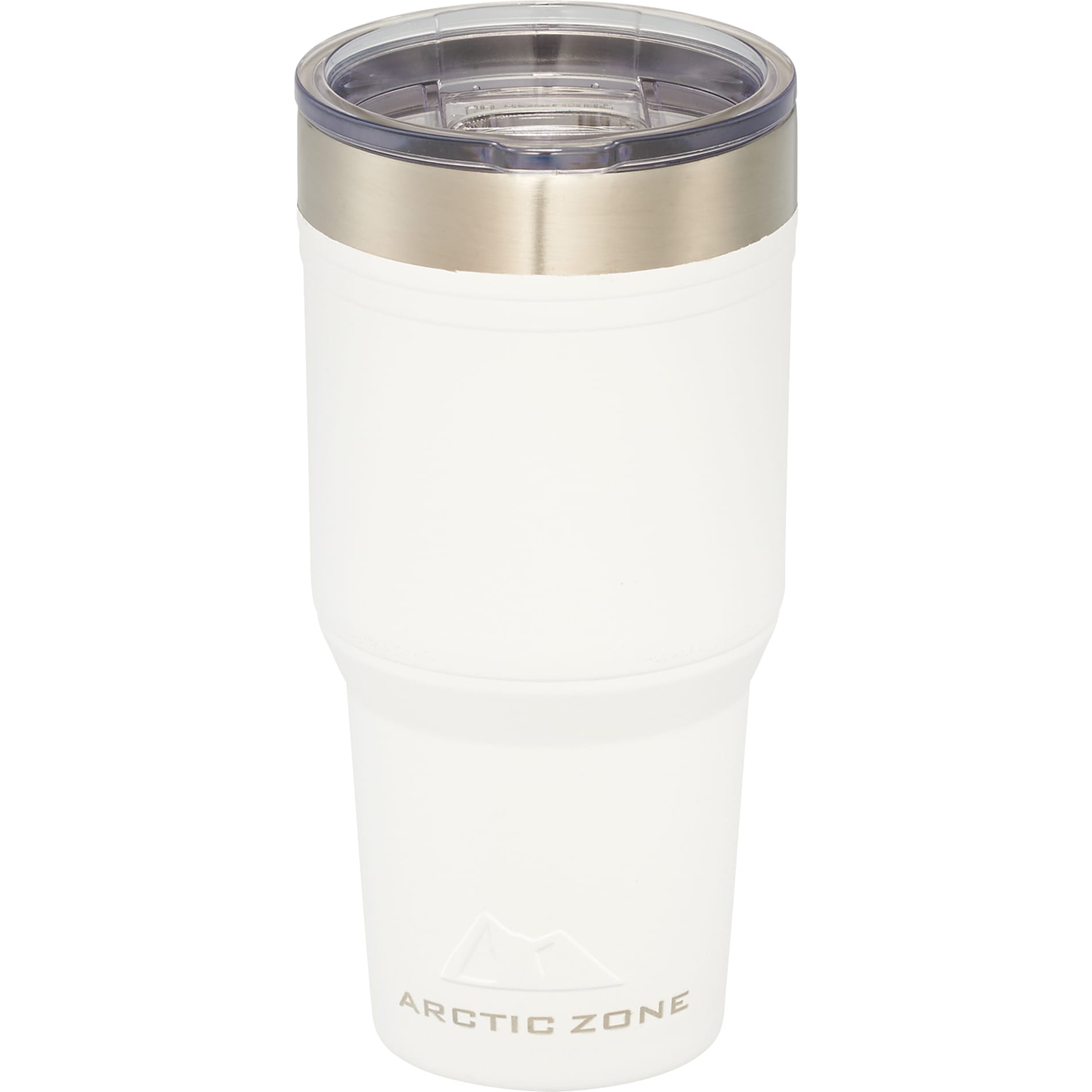 Front View of White Arctic Zone® Titan Thermal HP® Copper Tumbler 30oz