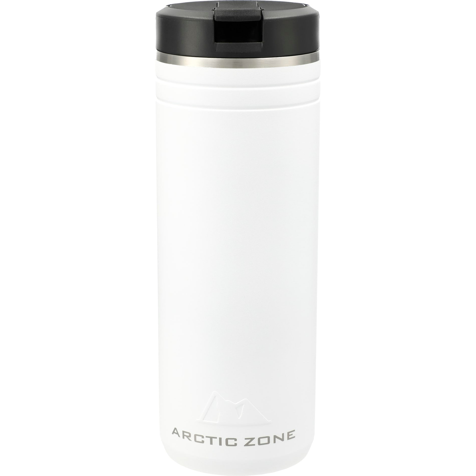 Front View of White Arctic Zone® Titan Thermal HP® Tumbler 24oz plain