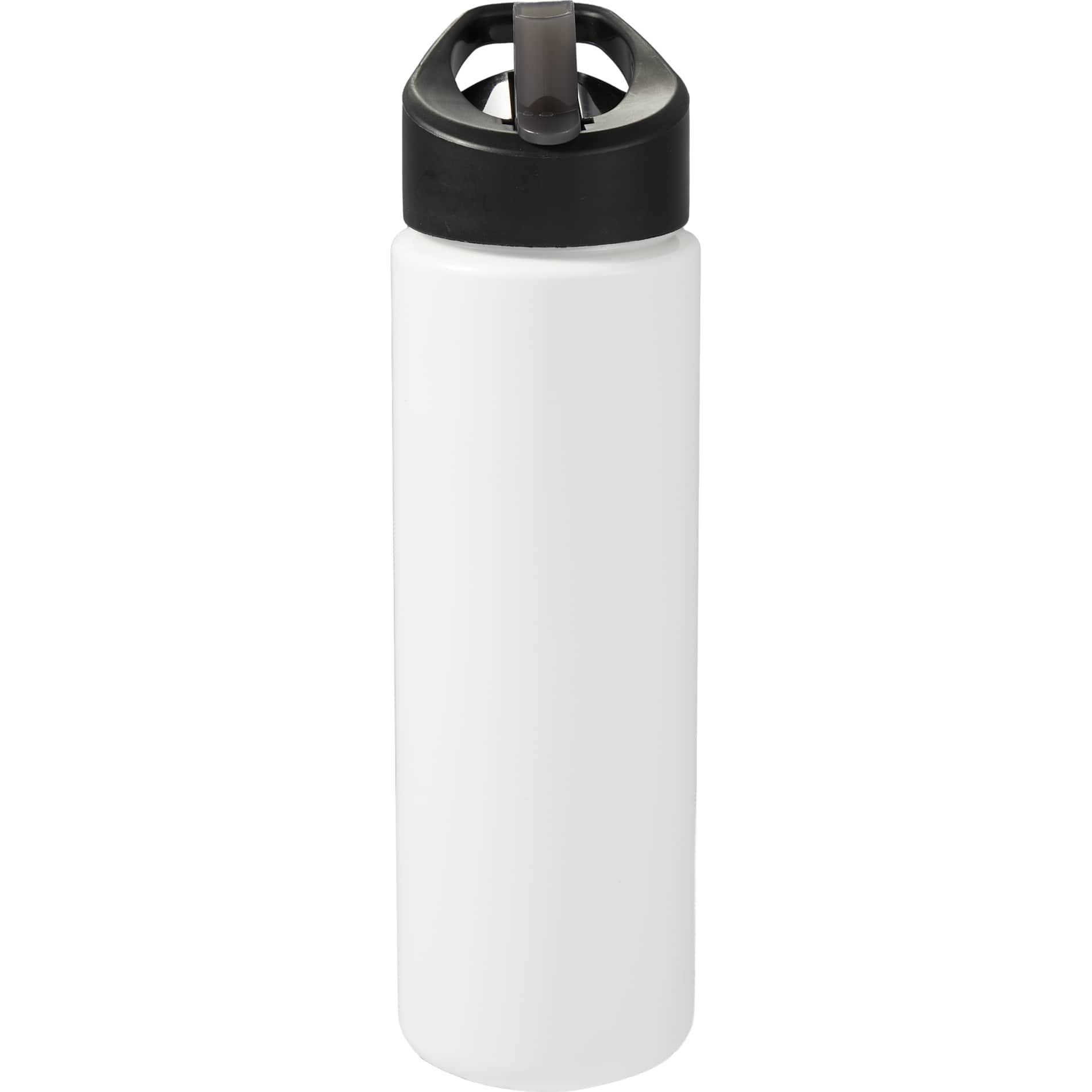 Front View of White Arctic Zone Tritan Renew  Metalike Bottle 28oz plain