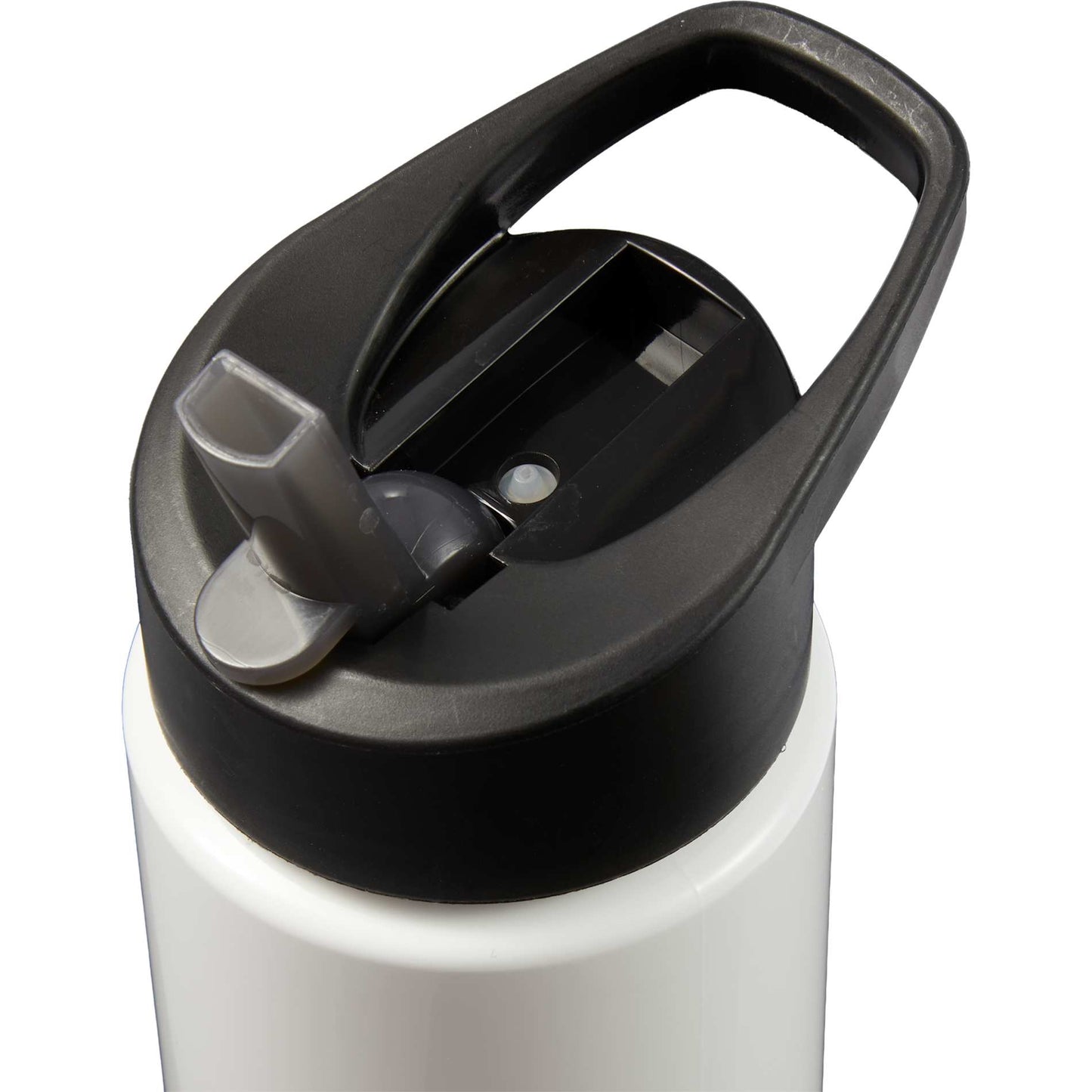 Front View of White Arctic Zone Tritan Renew  Metalike Bottle 28oz