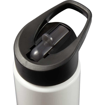 Front View of White Arctic Zone Tritan Renew  Metalike Bottle 28oz
