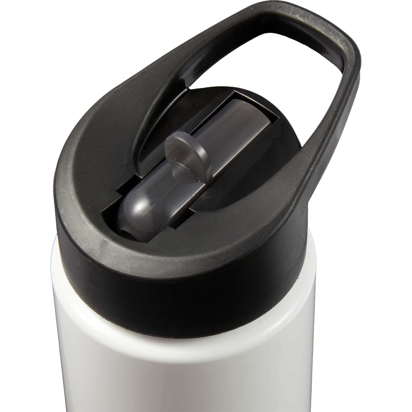 Front View of White Arctic Zone Tritan Renew  Metalike Bottle 28oz