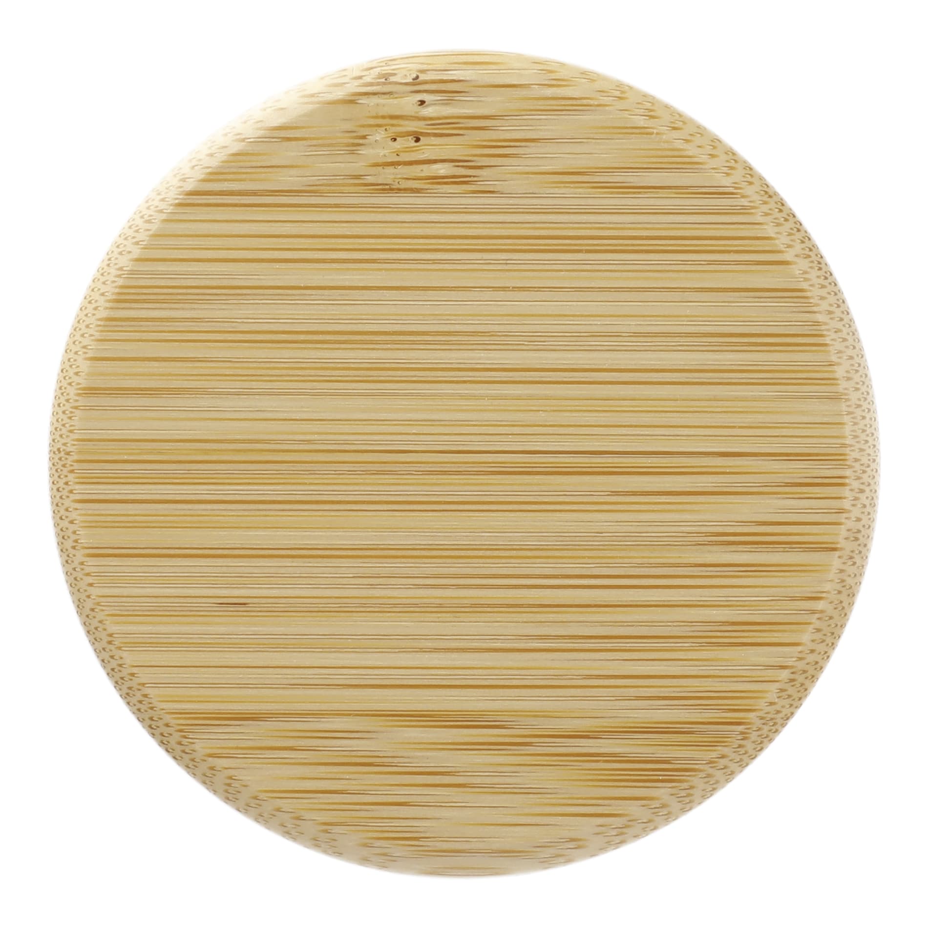 Front View of White Arlo Ceramic Tumbler with Bamboo lid 11oz plain