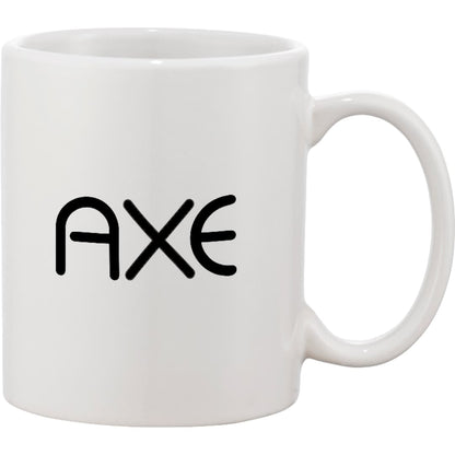 Front View of White Bounty 11oz Ceramic Mug