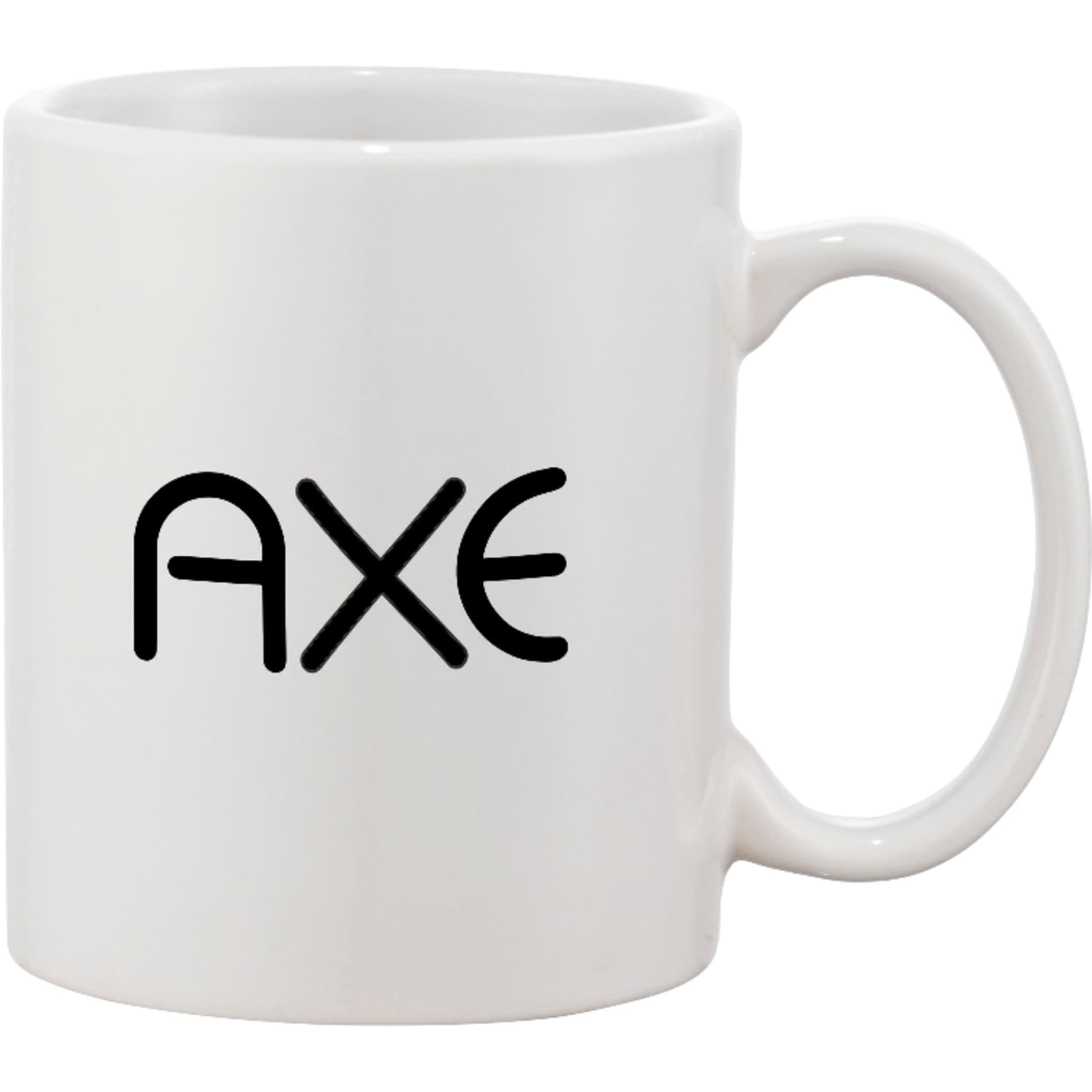 Front View of White Bounty 11oz Ceramic Mug