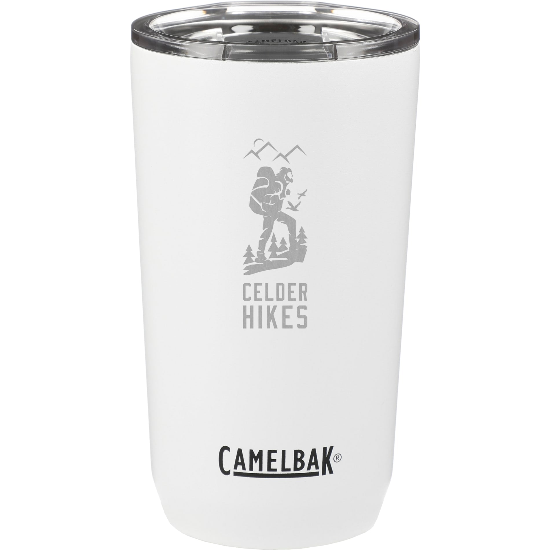Front View of White CamelBak Tumbler 16oz