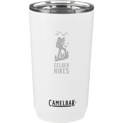Front View of White CamelBak Tumbler 16oz