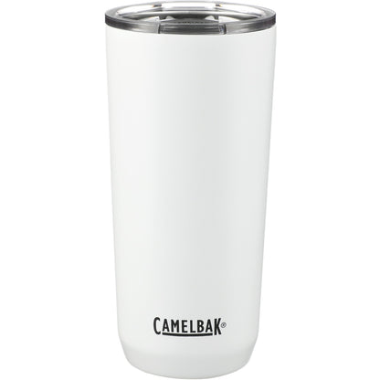 Front View of White CamelBak Tumbler 20oz plain