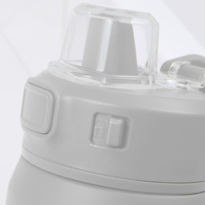 Front View of White Canyon Recycled Stainless Steel Bottle 30oz