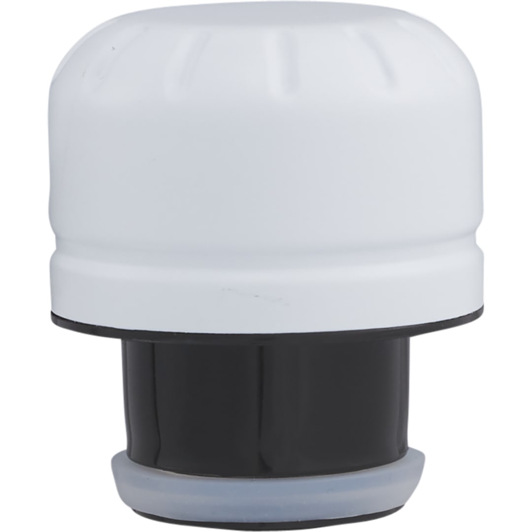 Front View of White Copper Vacuum Insulated Bottle 17oz