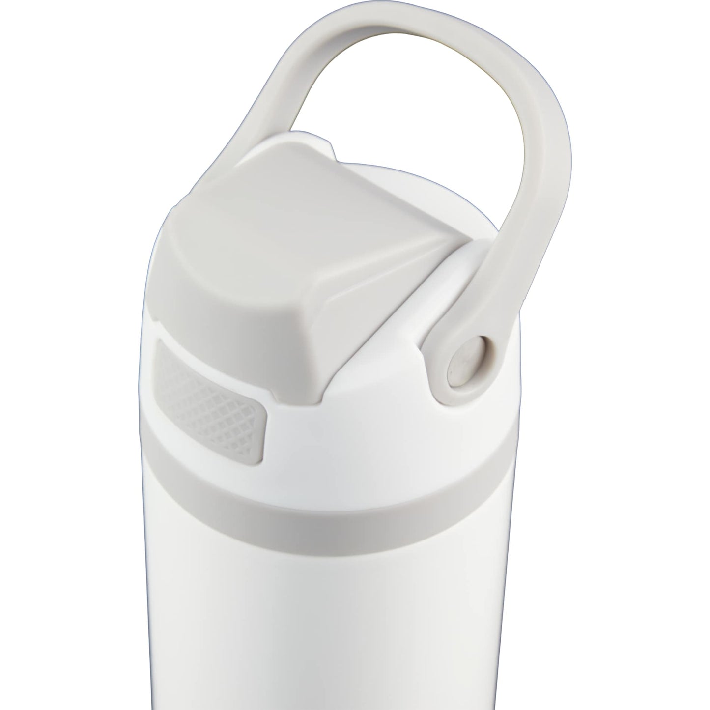 Front View of White Reef 24oz Vacuum Recycled Stainless-steel Bottle