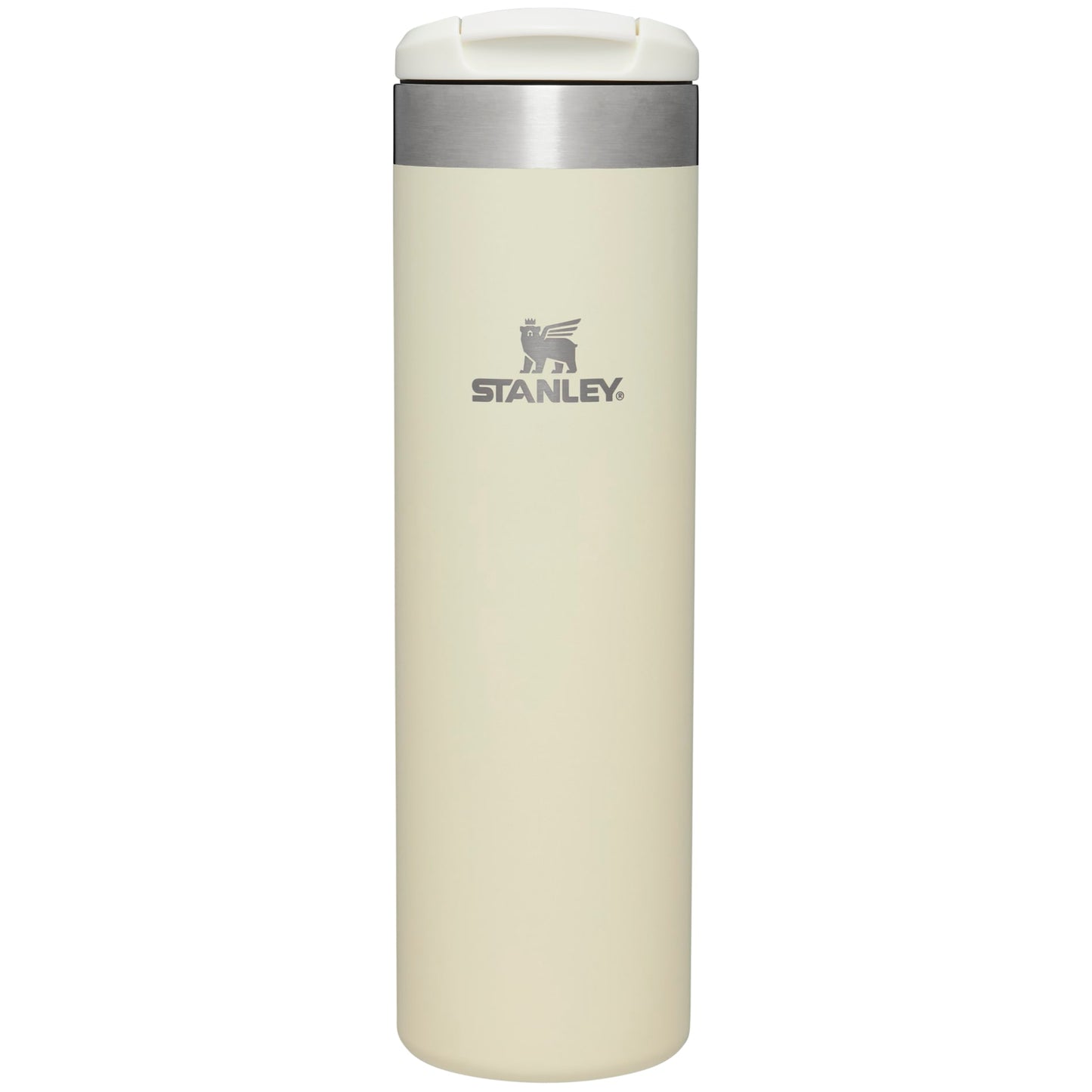 Front View of White Stanley Aerolight™ Transit Bottle 20oz plain
