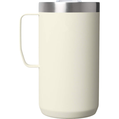 Front View of White Stanley Everyday Camp Mug 24oz plain