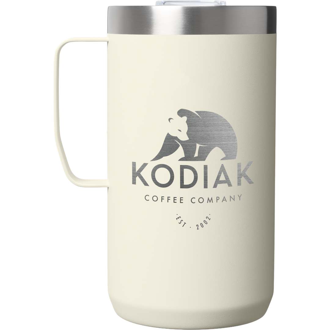 Front View of White Stanley Everyday Camp Mug 24oz