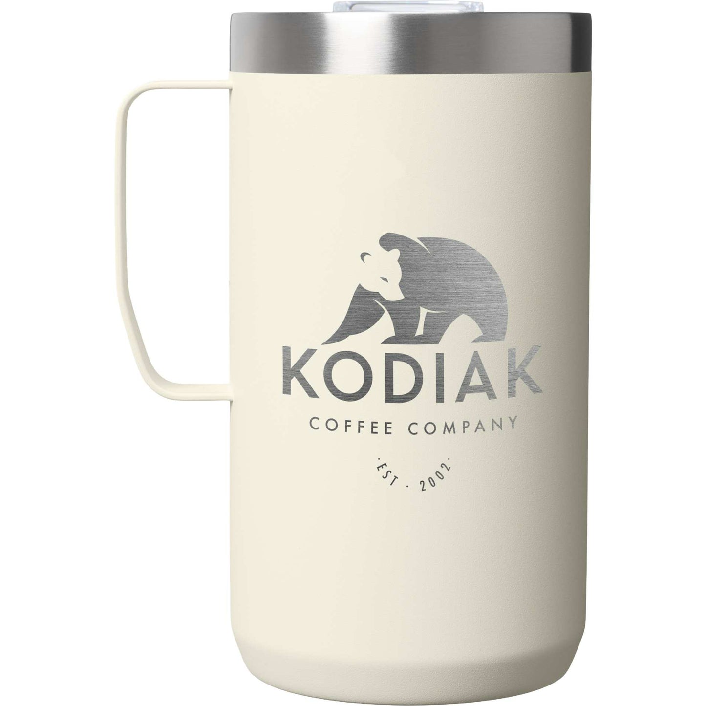 Front View of White Stanley Everyday Camp Mug 24oz