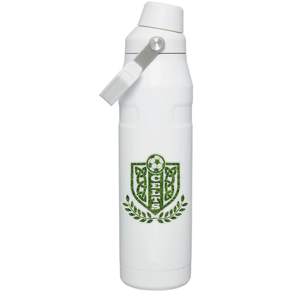 Front View of White Stanley IceFlow™ Bottle with Fast Flow Lid 36oz.