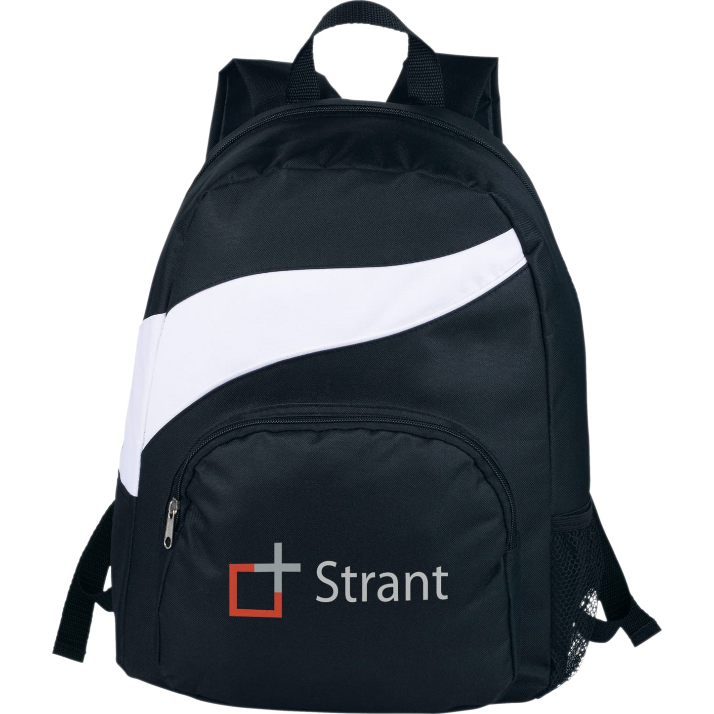 Front View of White Tornado Deluxe Backpack