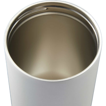 Front View of White Trinity Recycled Straw Leak proof Tumbler 30oz