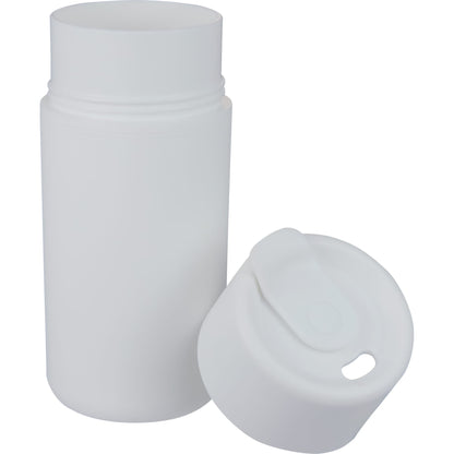Front View of White Urban 16oz Recycled Tumbler plain