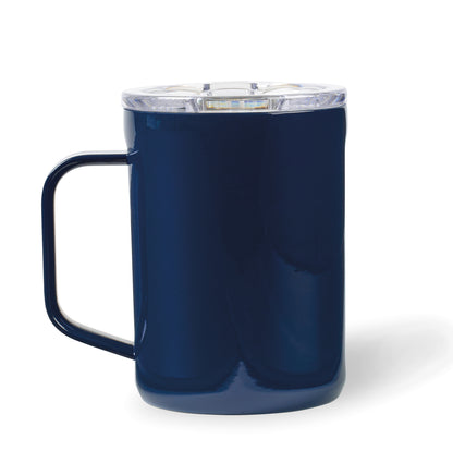 Gloss Navy Corkcicle® Coffee Mug - 16 oz. plain