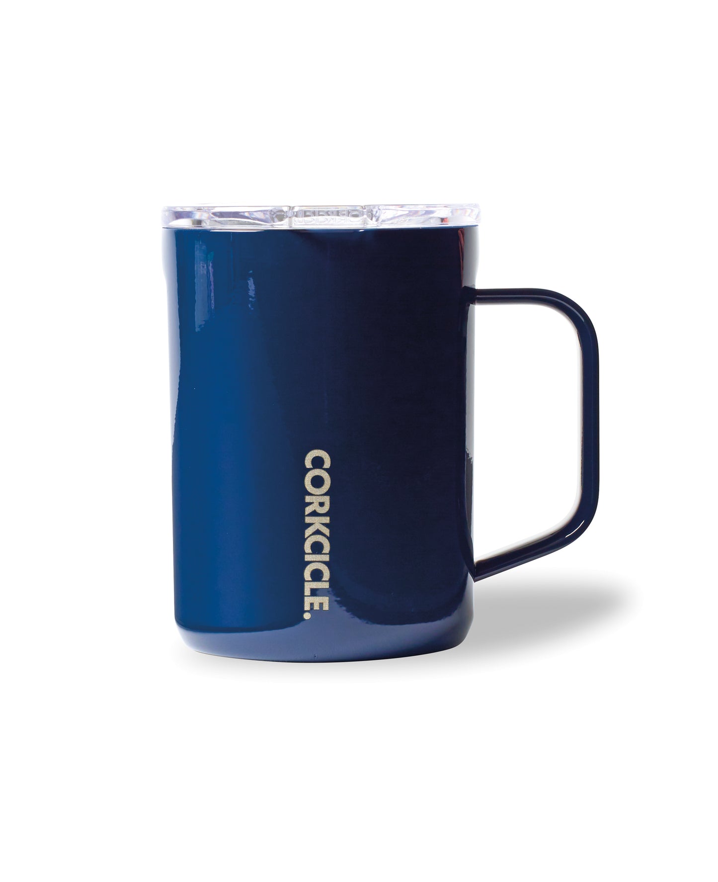 Gloss Navy Corkcicle® Coffee Mug - 16 oz. plain
